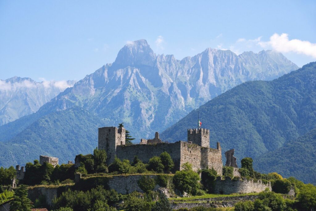 Castle in Breno